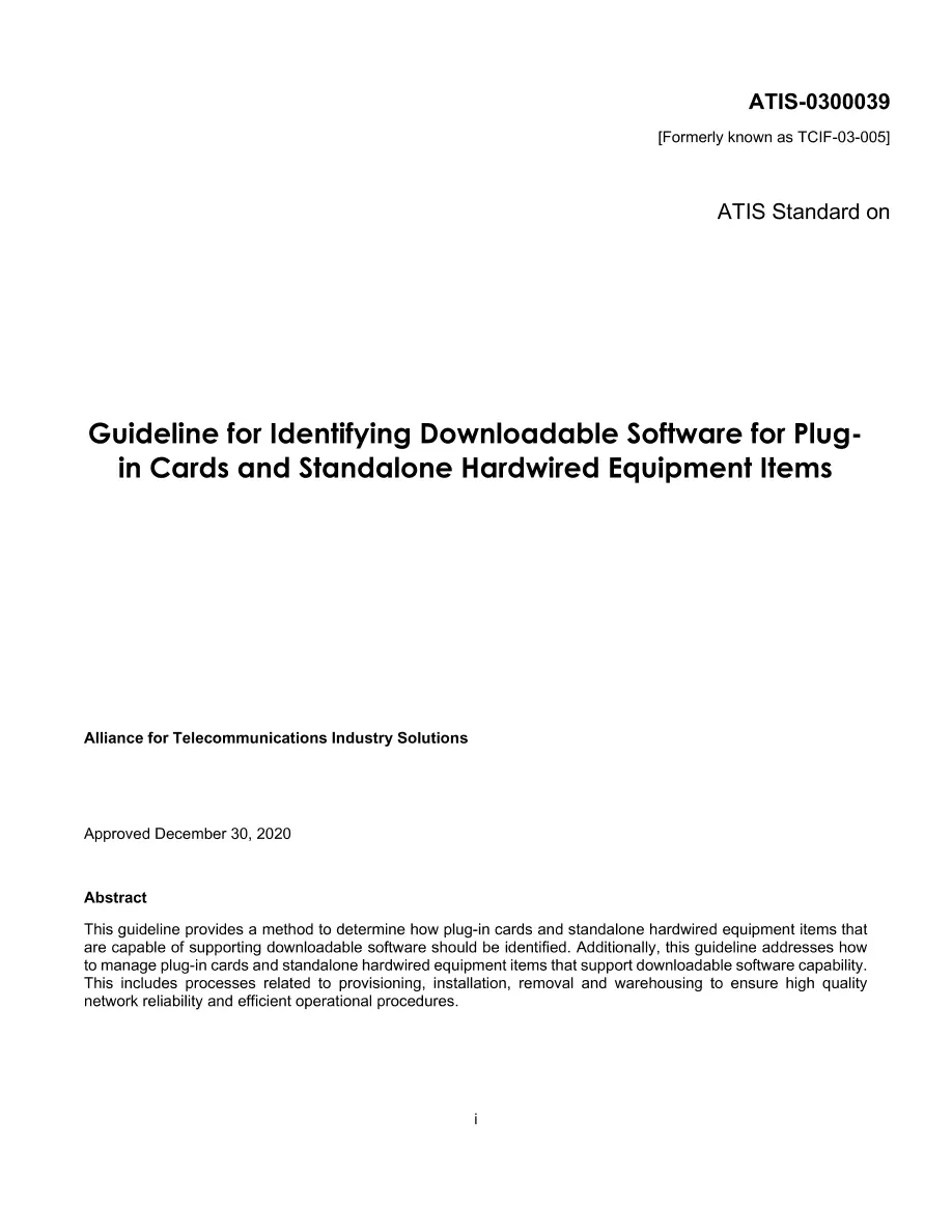 ATIS 0300039 pdf