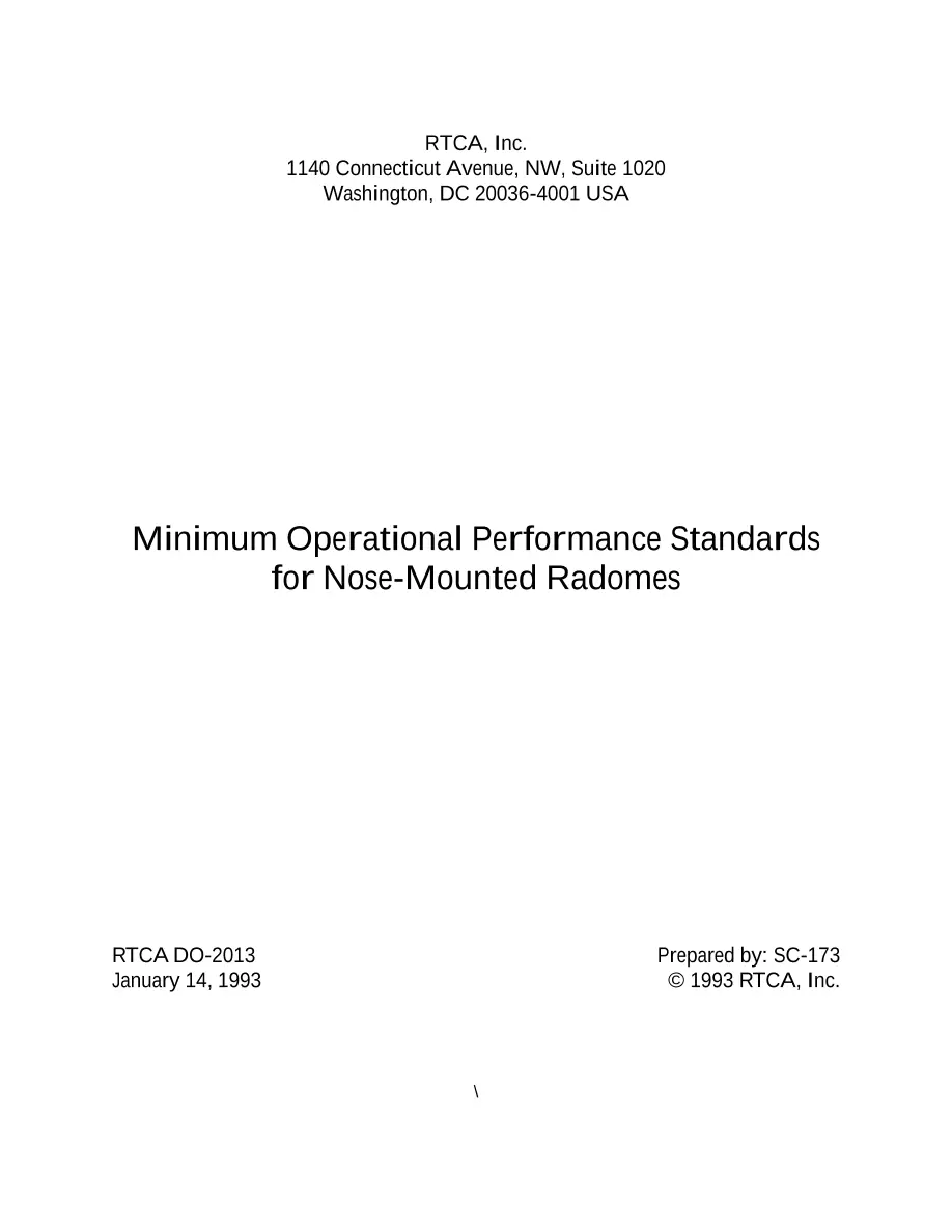 RTCA DO-213 pdf