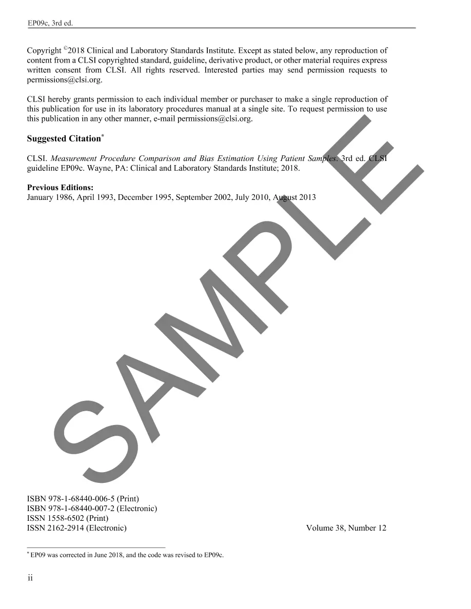 CLSI EP09 CLSI EP09 pdf
