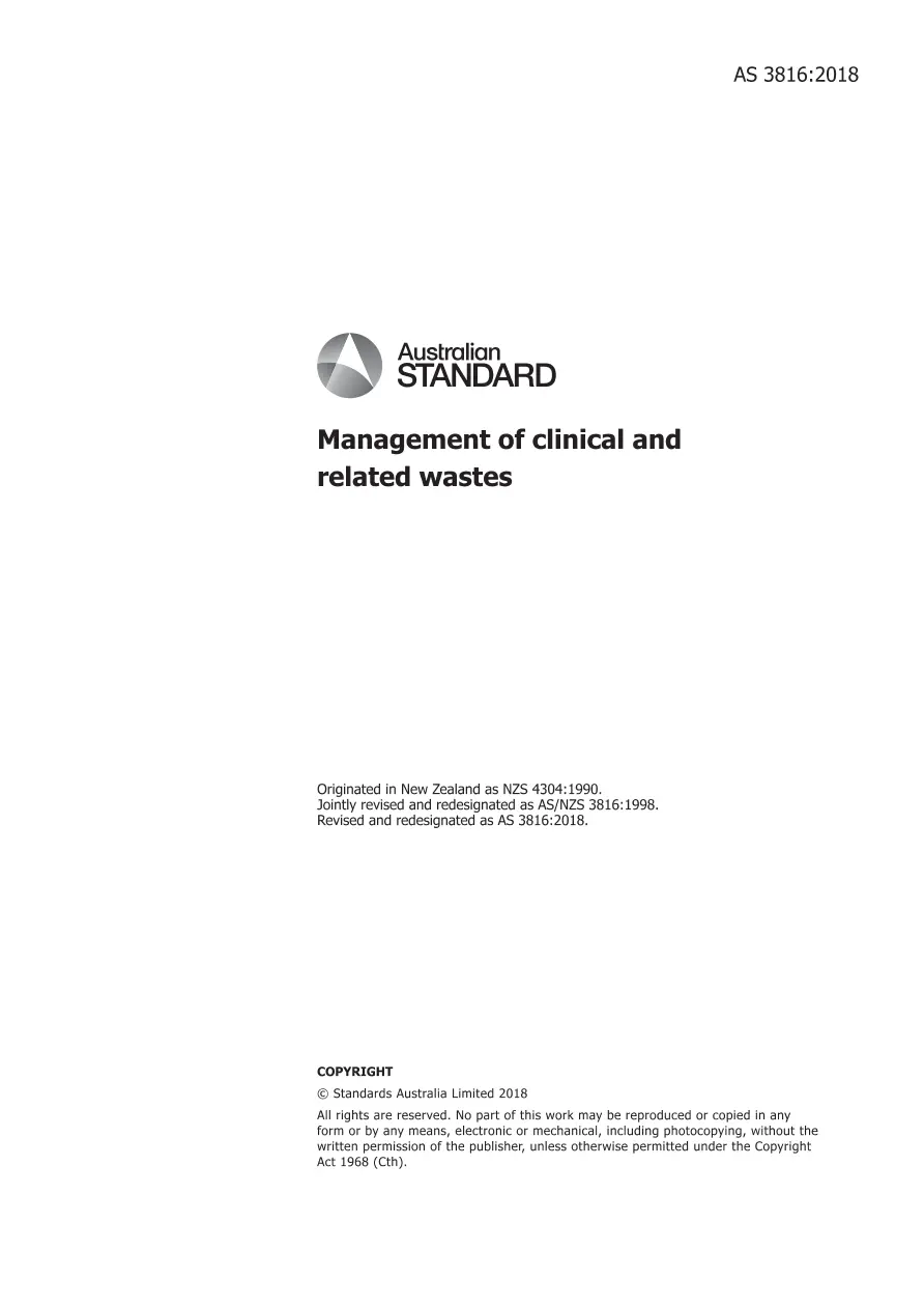 AS 3816:2018 AS 3816:2018 pdf