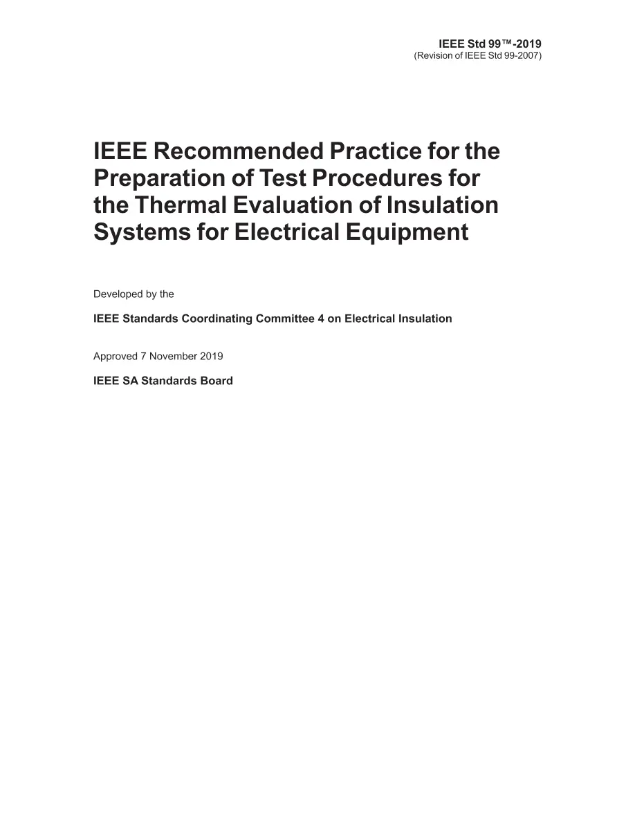 IEEE 99-2019 IEEE 99-2019 pdf