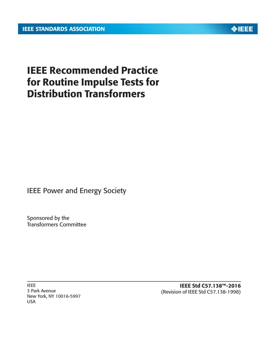IEEE C57.138-2016 IEEE C57.138-2016 pdf