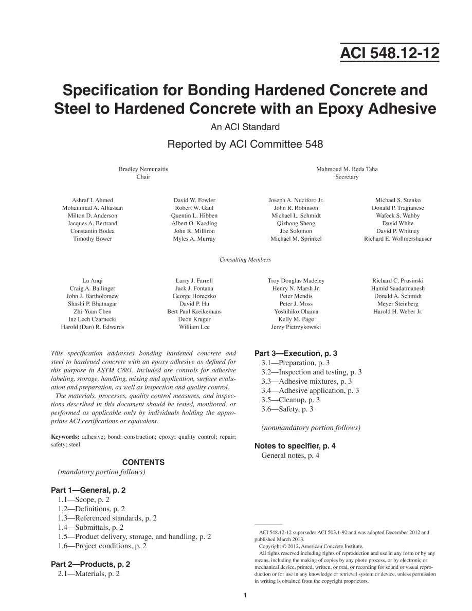 ACI 548.12-12 ACI 548.12-12 pdf