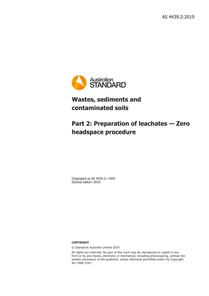 AS 4439.2:2019 AS 4439.2:2019 pdf
