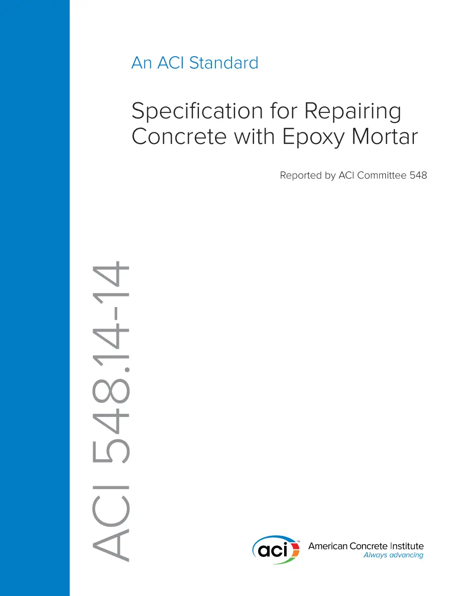 ACI 548.14-14 ACI 548.14-14 pdf