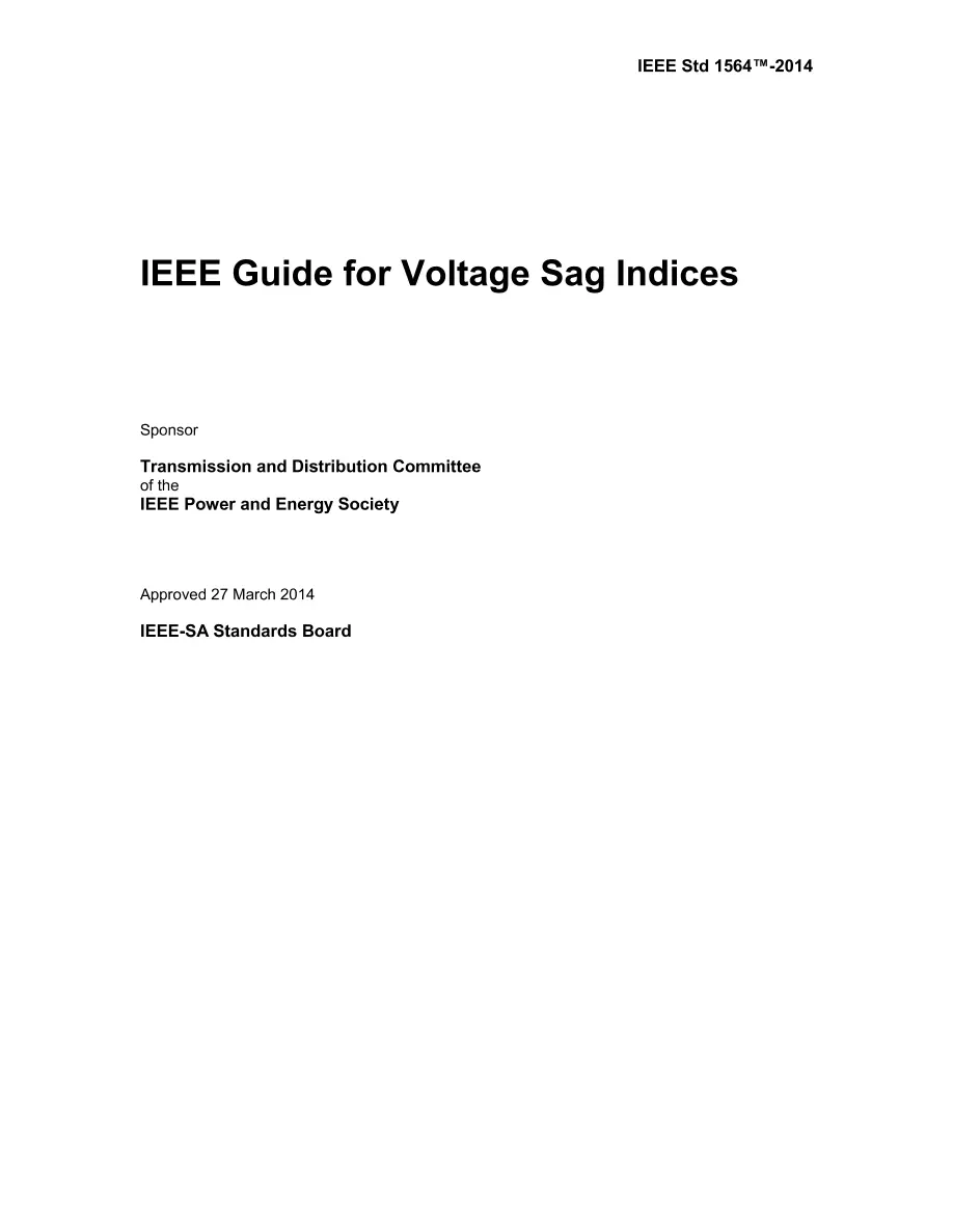 IEEE 1564-2014 IEEE 1564-2014 pdf
