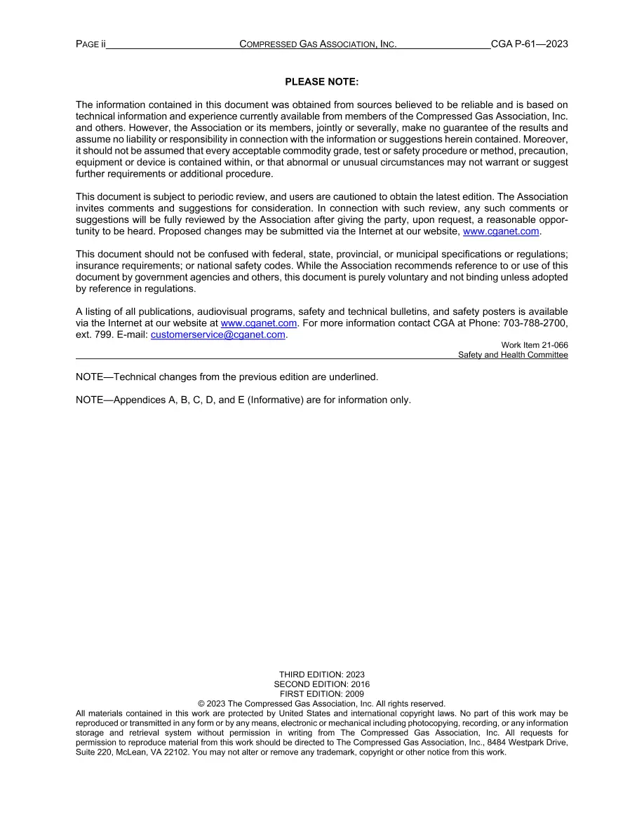 CGA P-61 CGA P-61 pdf