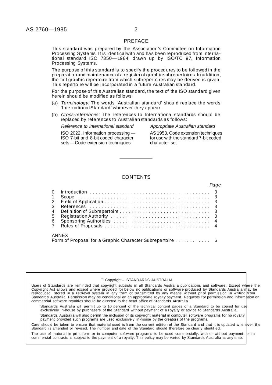 AS 2760-1985 AS 2760-1985 pdf