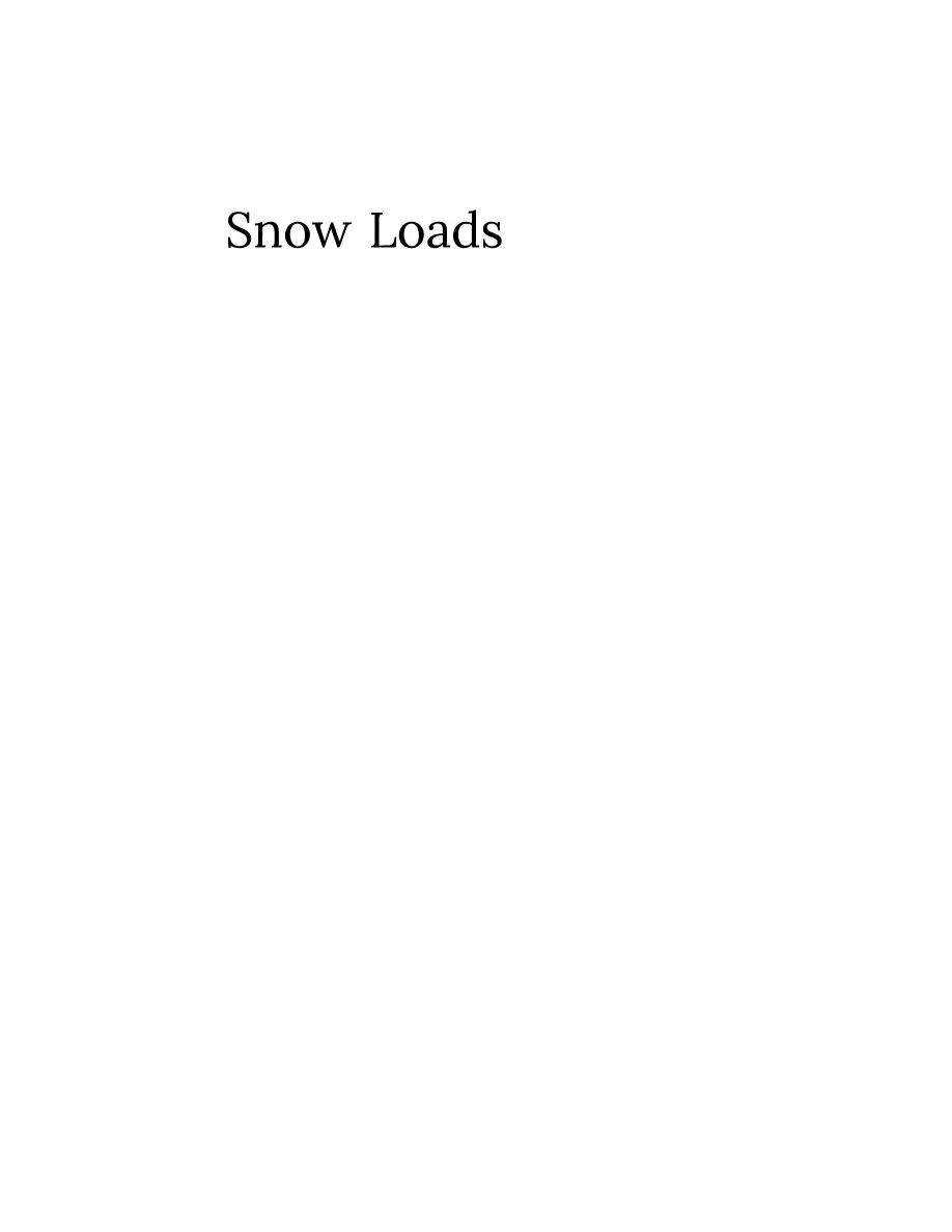 ASCE Snow Loads ASCE Snow Loads pdf