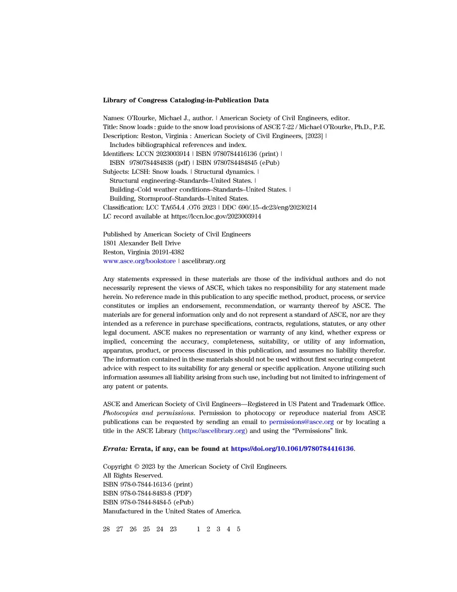 ASCE Snow Loads ASCE Snow Loads pdf
