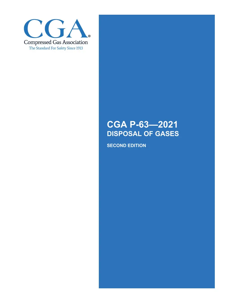 CGA P-63 CGA P-63 pdf