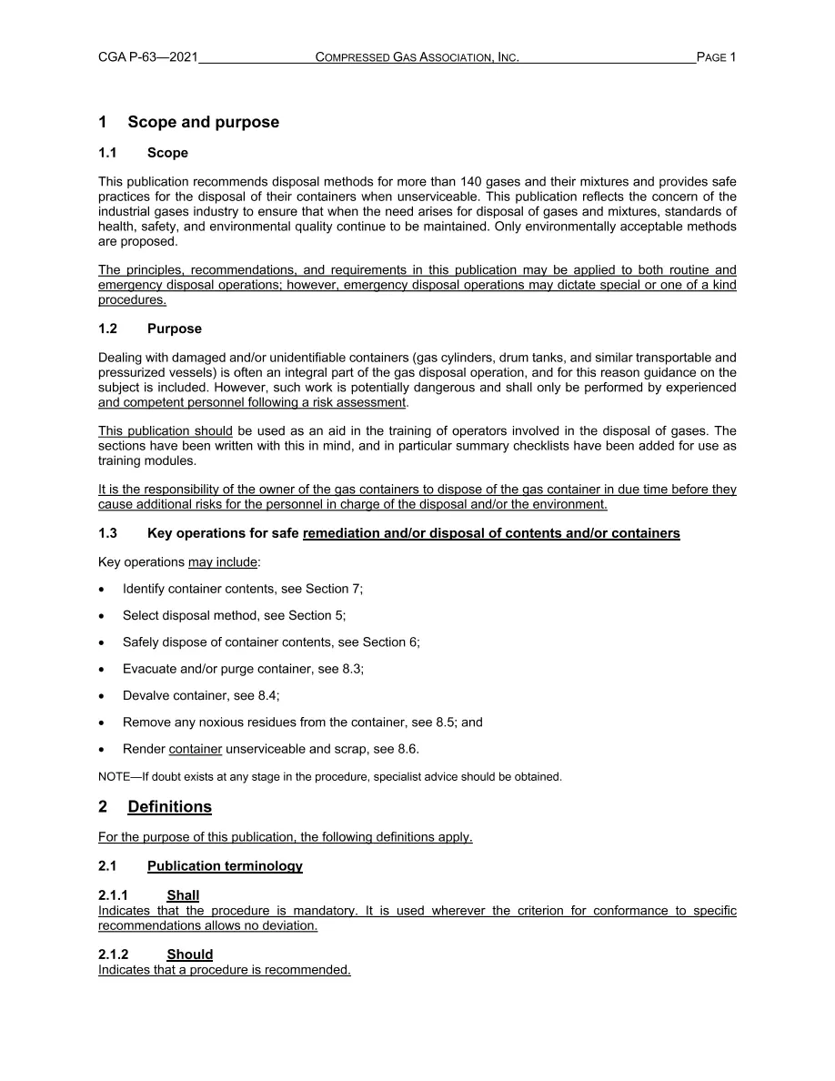 CGA P-63 CGA P-63 pdf