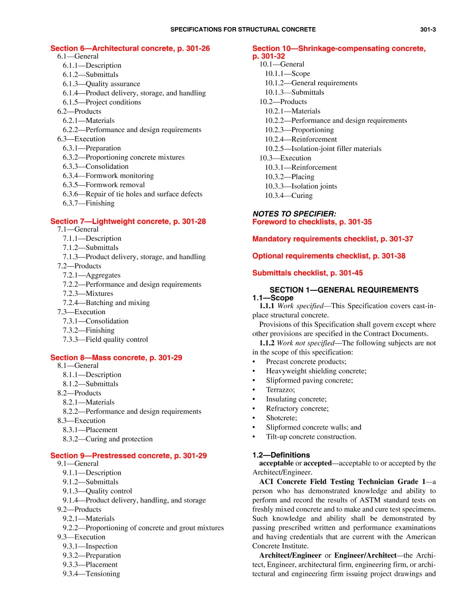 ACI 301-05 ACI 301-05 pdf