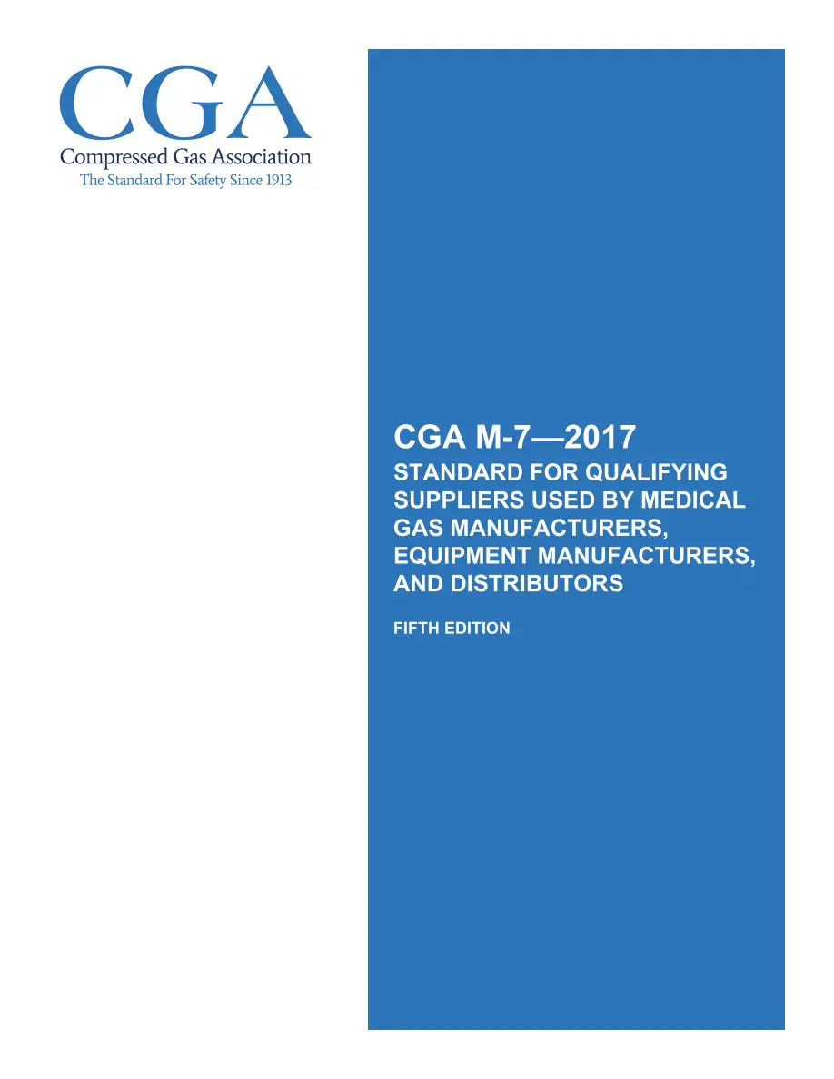 CGA M-7 pdf
