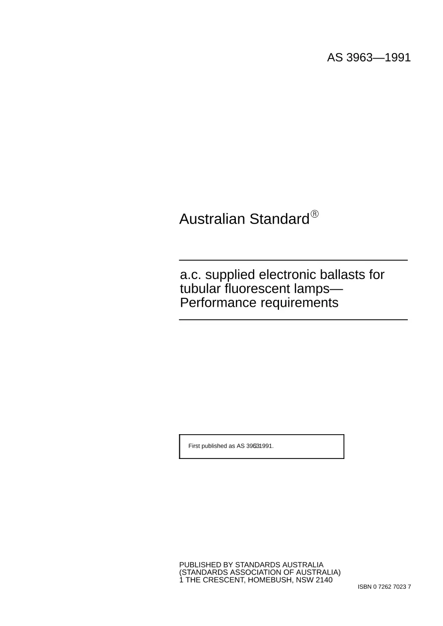 AS 3963-1991 AS 3963-1991 pdf