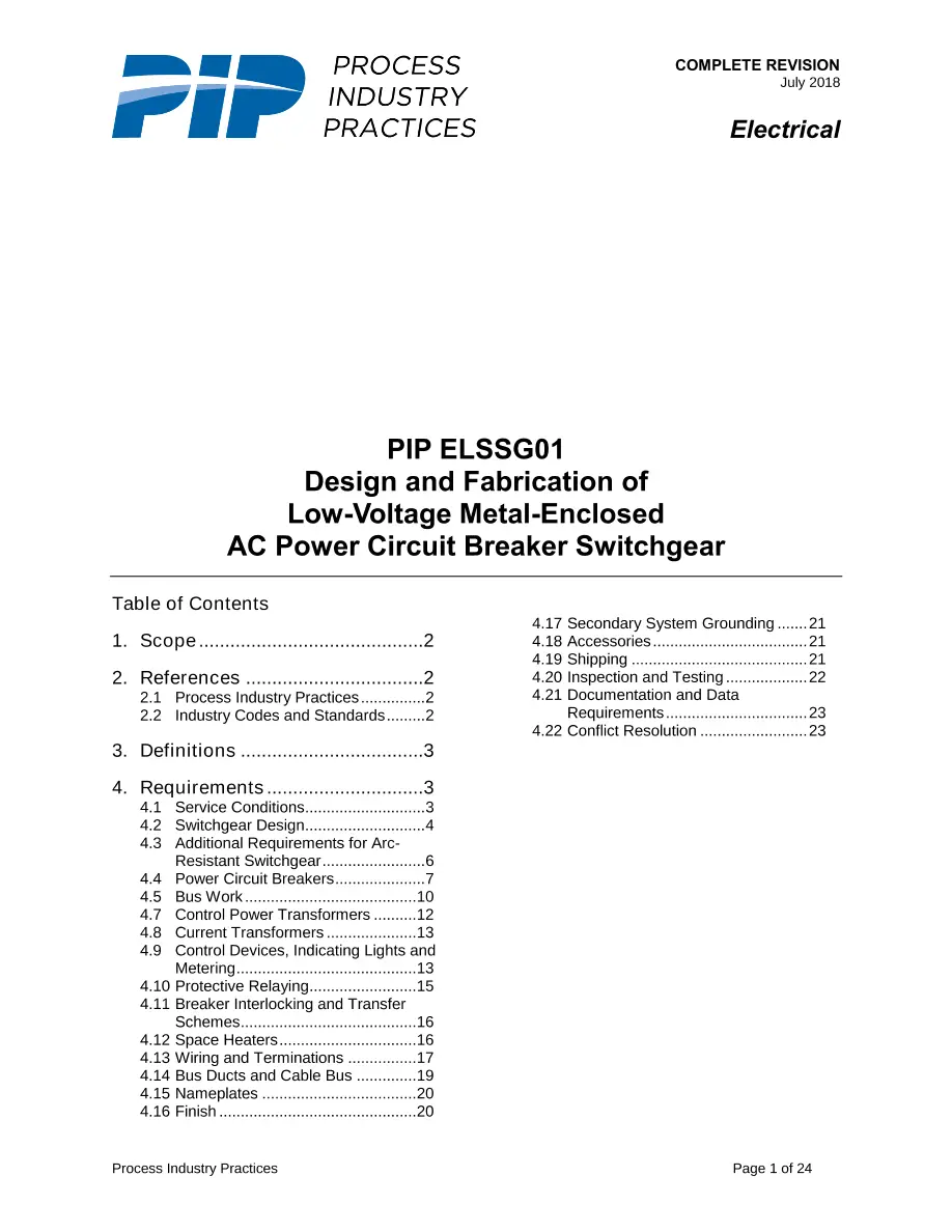 PIP ELSSG01 PIP ELSSG01 pdf
