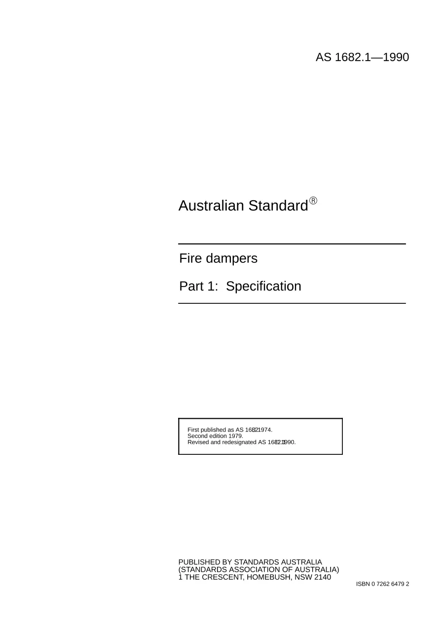 AS 1682.1-1990 AS 1682.1-1990 pdf