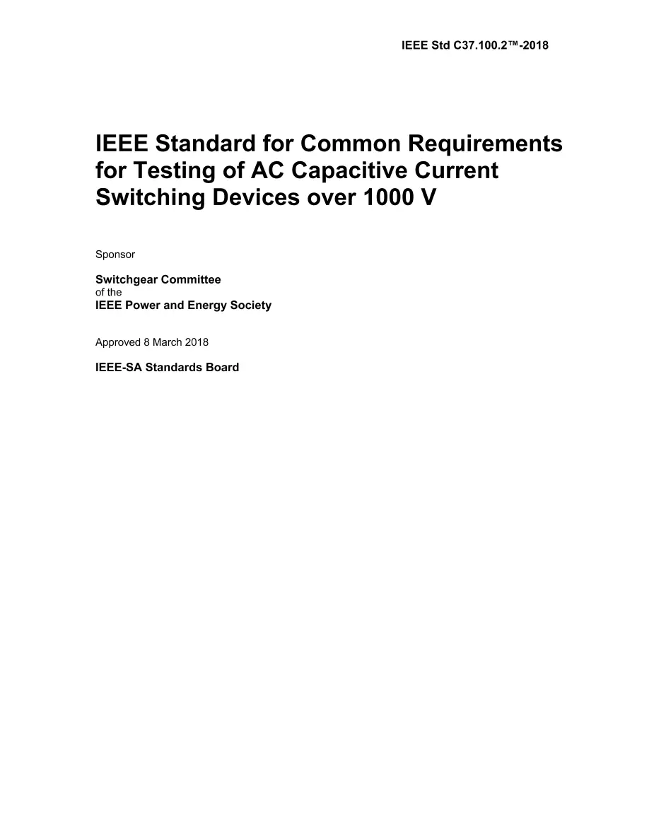 IEEE C37.100.2-2018 IEEE C37.100.2-2018 pdf