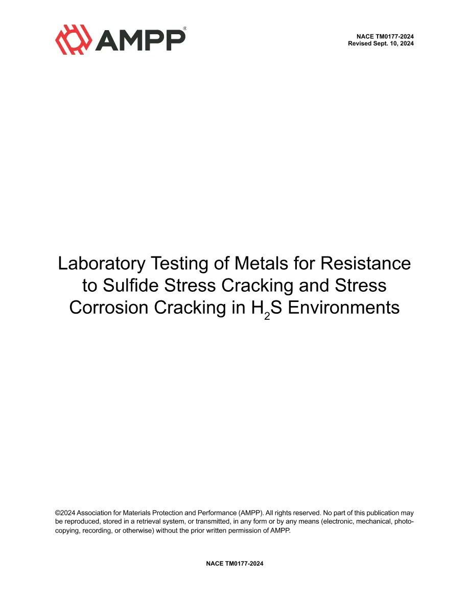 NACE TM0177-2024 NACE TM0177-2024 pdf