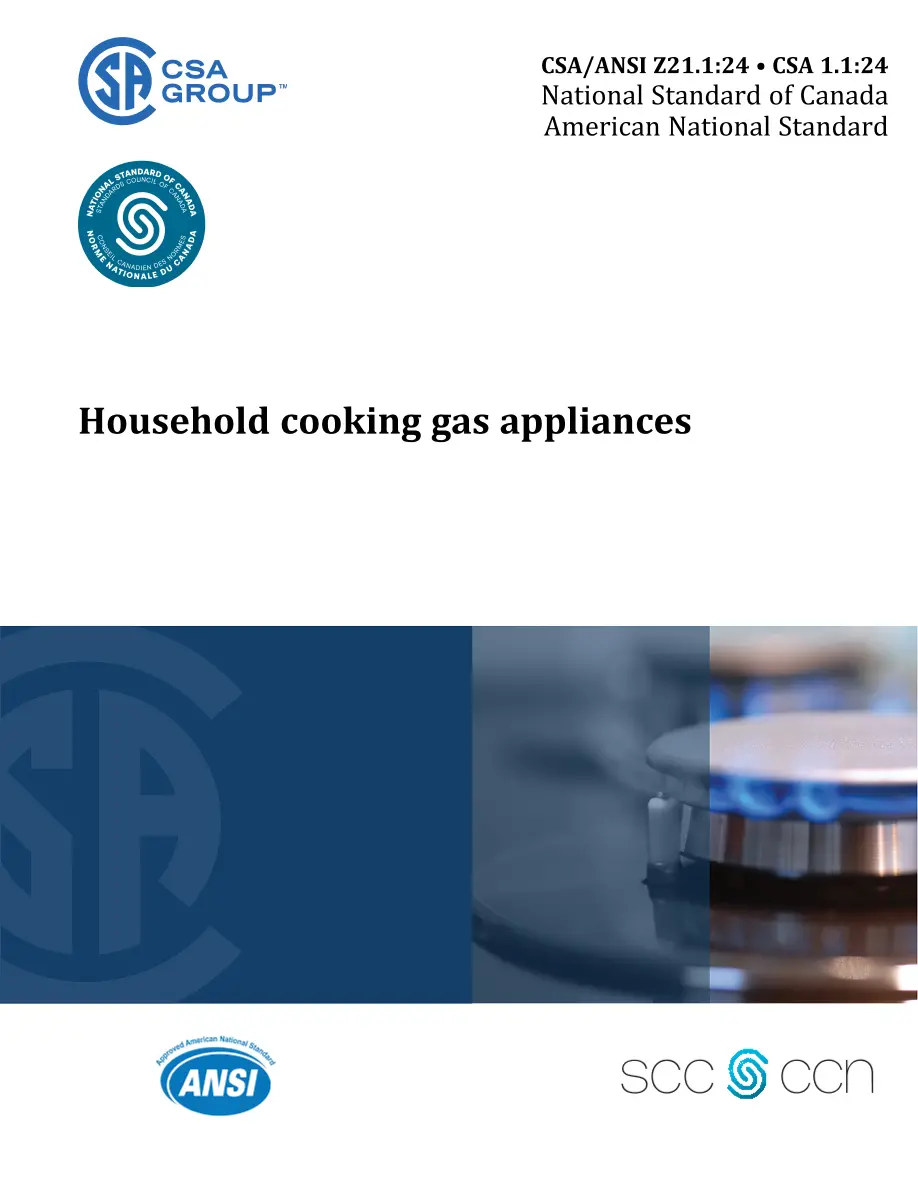 CSA /ANSI Z21.1:24/CSA 1.1:24 CSA /ANSI Z21.1:24/CSA 1.1:24 pdf