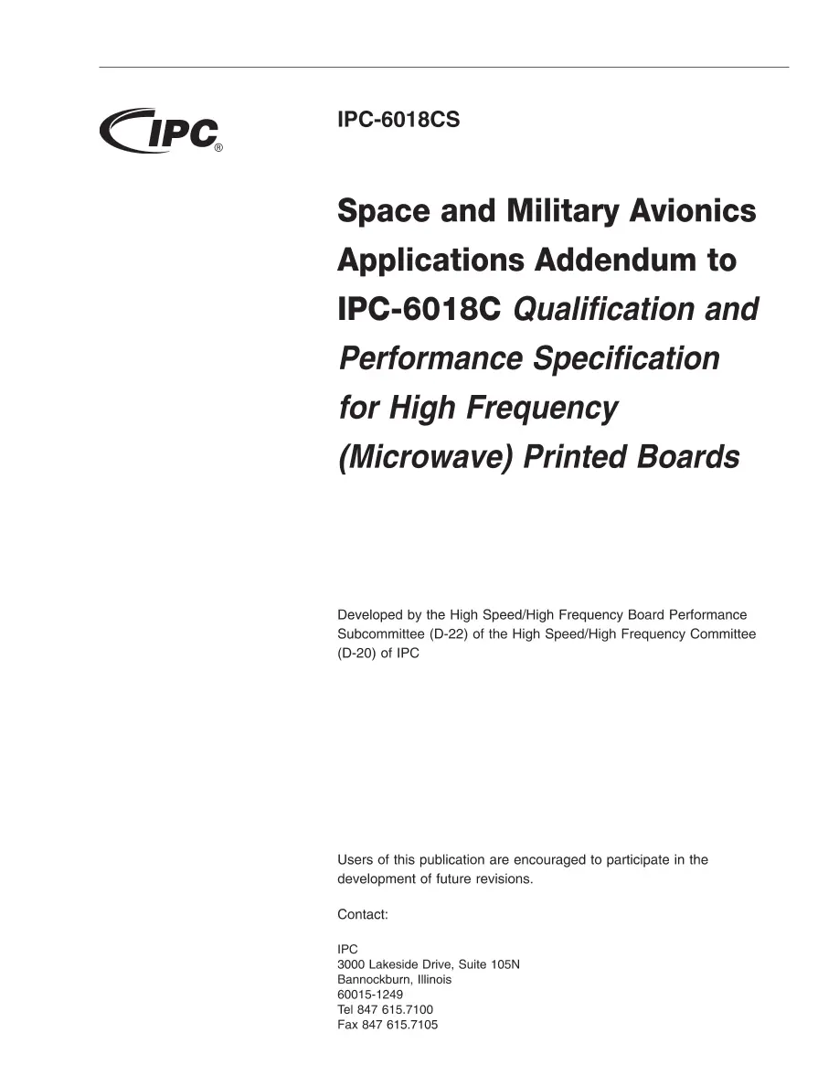 IPC 6018CS IPC 6018CS pdf