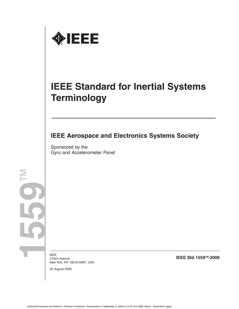 IEEE 1559-2009 IEEE 1559-2009 pdf