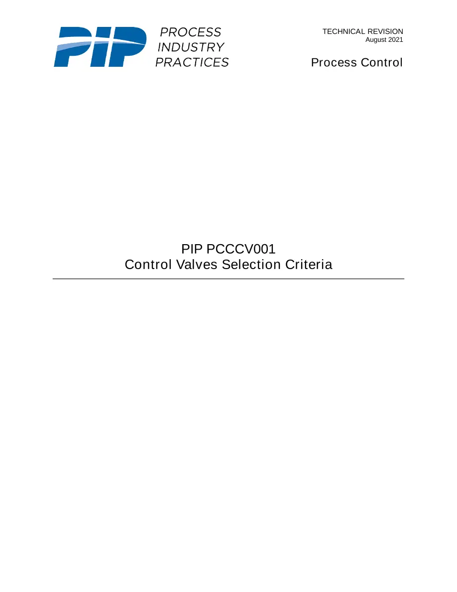 PIP PCCCV001 PIP PCCCV001 pdf