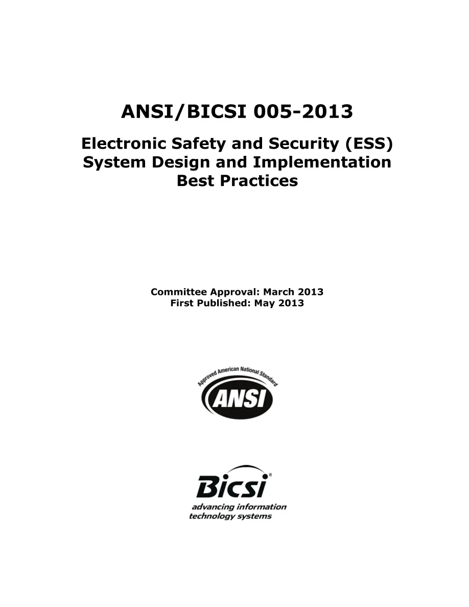 BICSI 005-2013 BICSI 005-2013 pdf