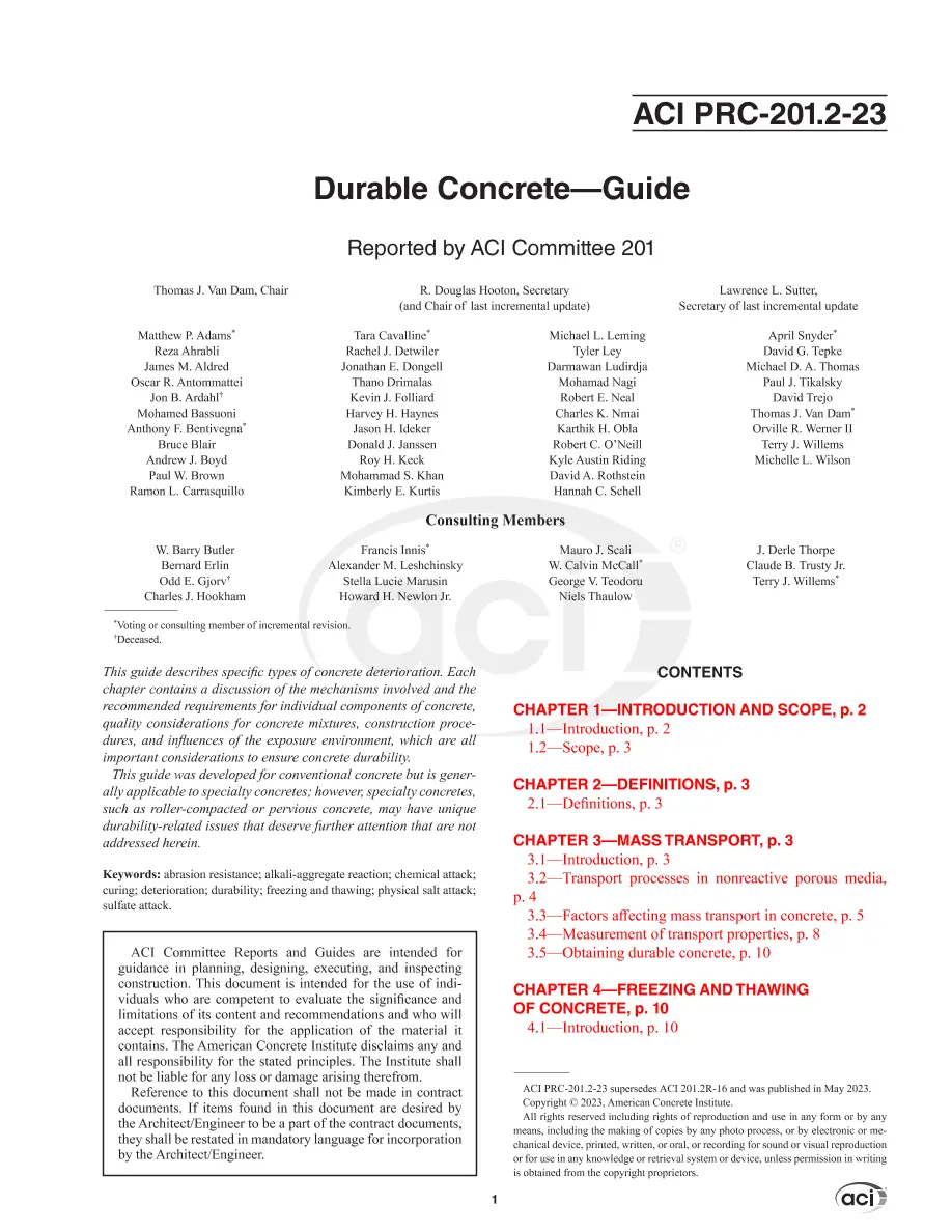ACI PRC-201.2-23 ACI PRC-201.2-23 pdf
