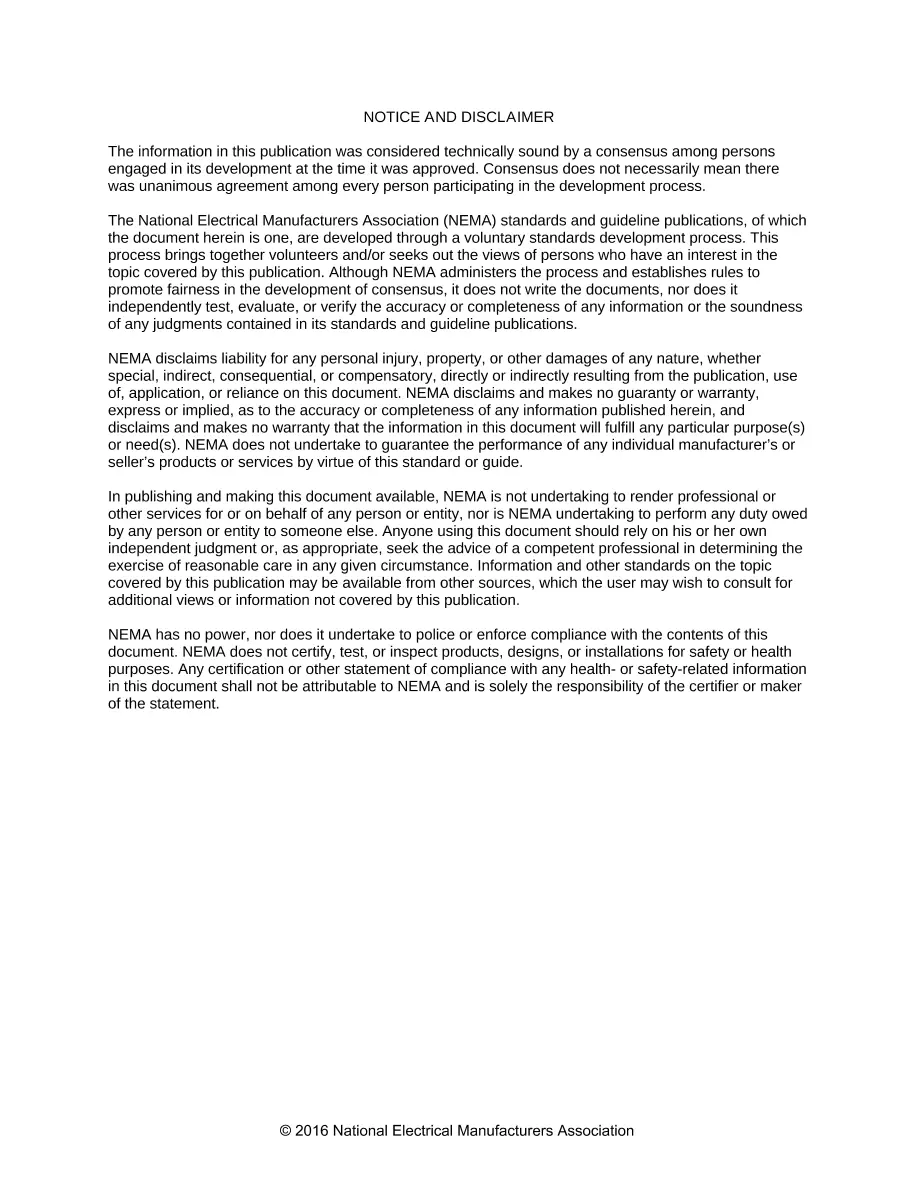 NEMA SB 10-2016 NEMA SB 10-2016 pdf