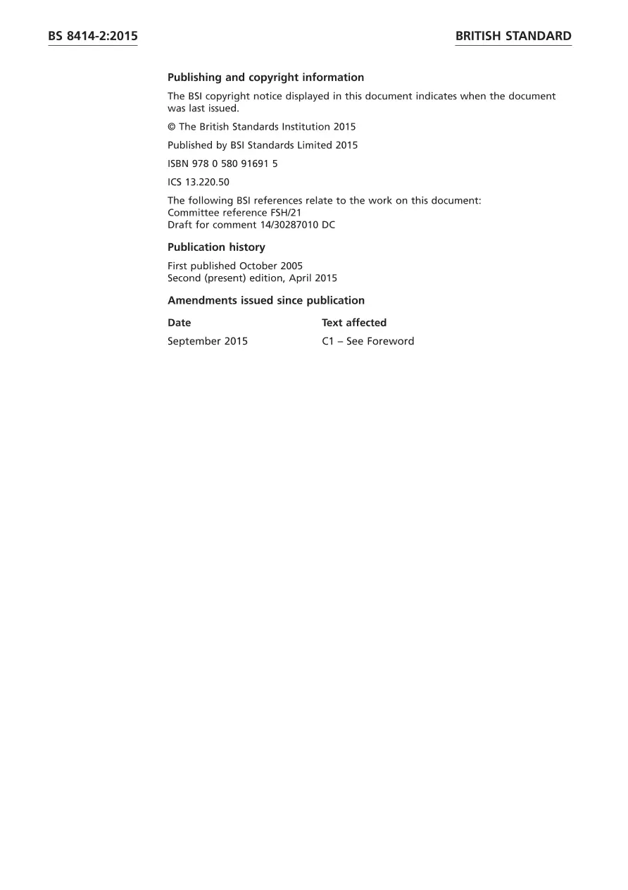 BS 8414-2:2015 BS 8414-2:2015 pdf