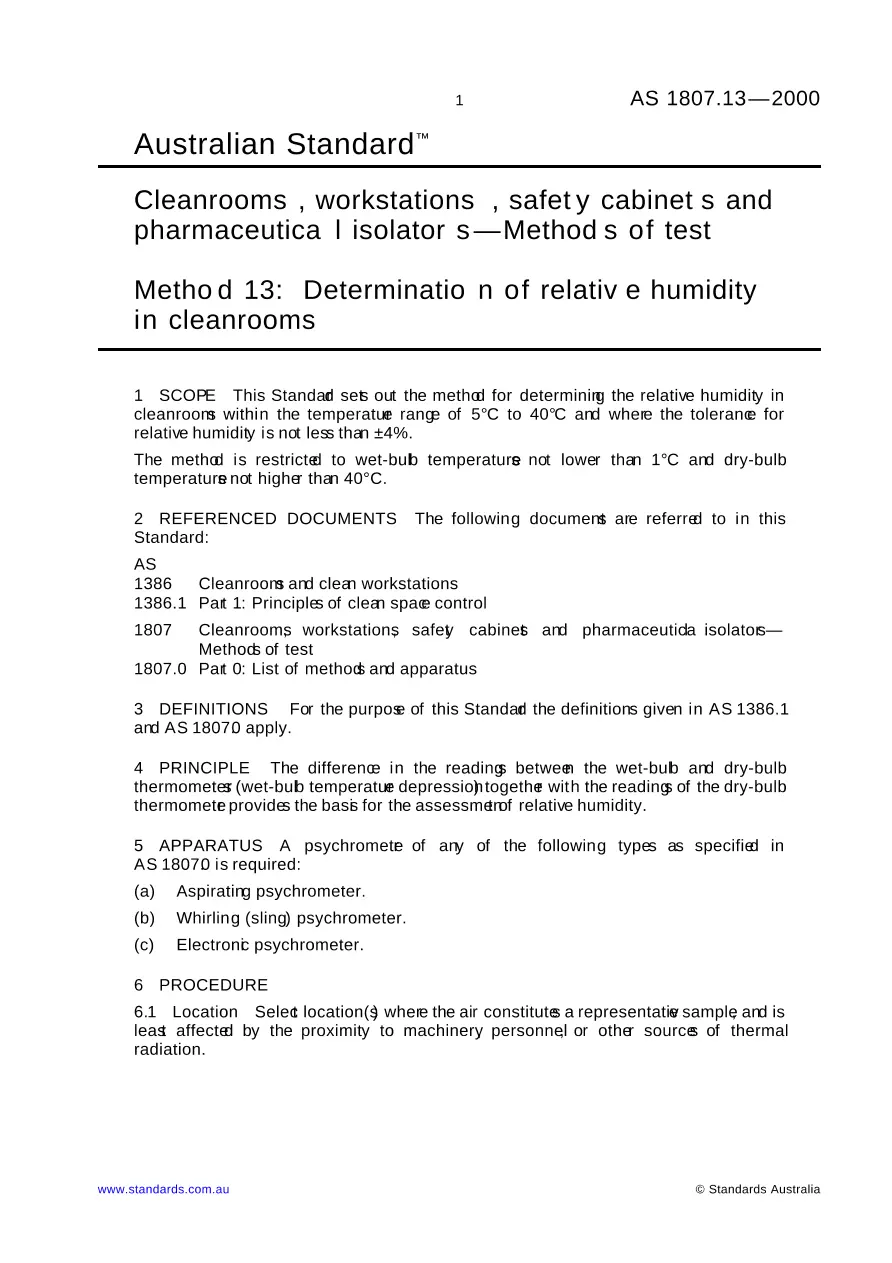 AS 1807.13-2000 pdf
