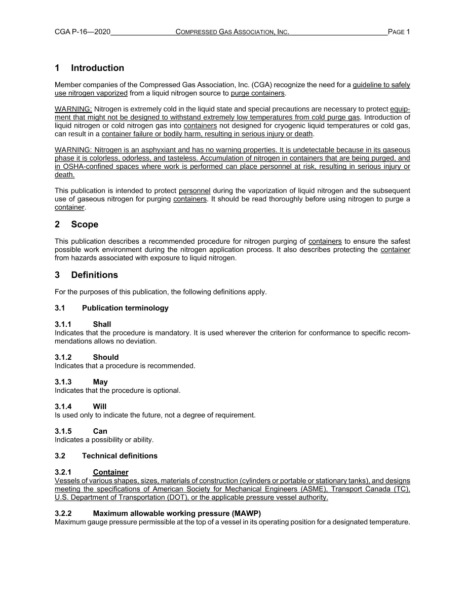 CGA P-16 CGA P-16 pdf