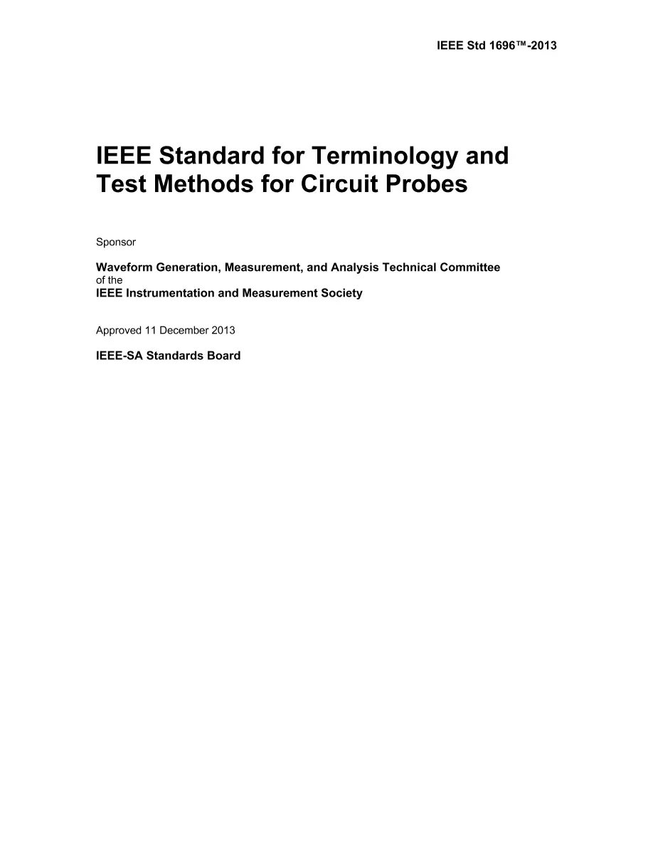IEEE 1696-2013 IEEE 1696-2013 pdf