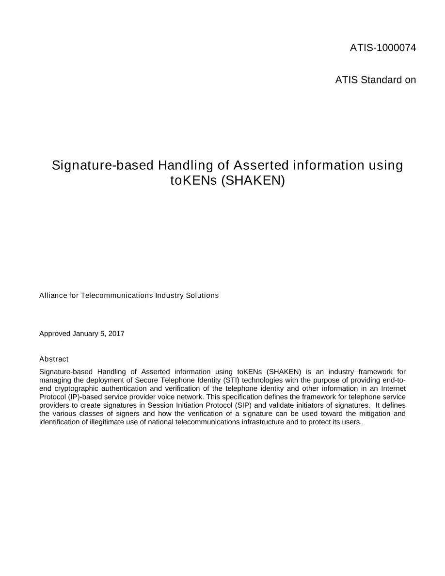 ATIS 1000074 ATIS 1000074 pdf