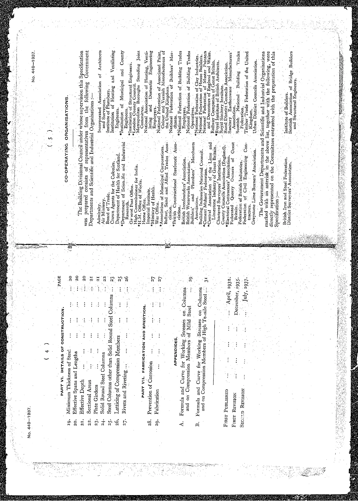 BS 449:1937 BS 449:1937 pdf