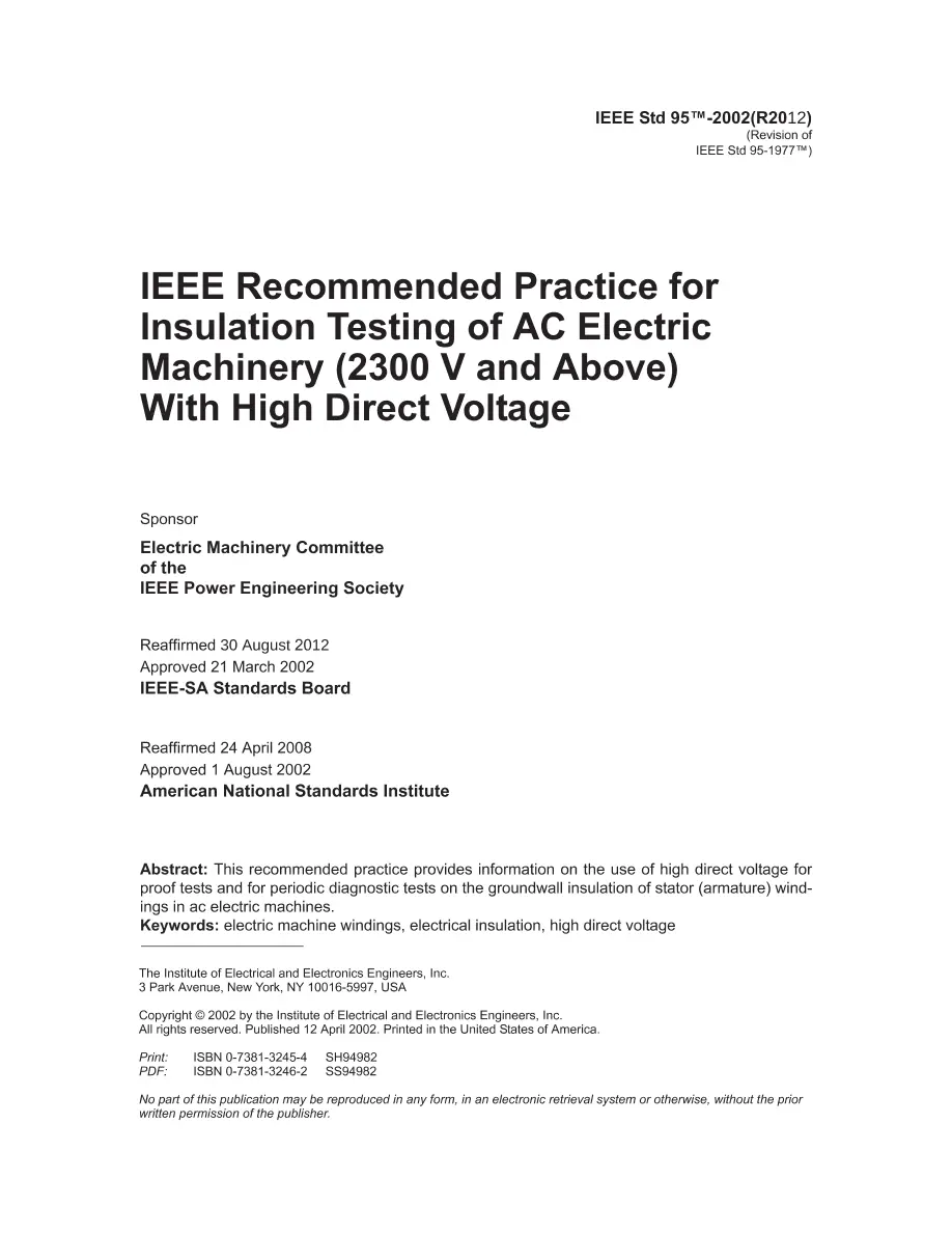 IEEE 95-2002 IEEE 95-2002 pdf
