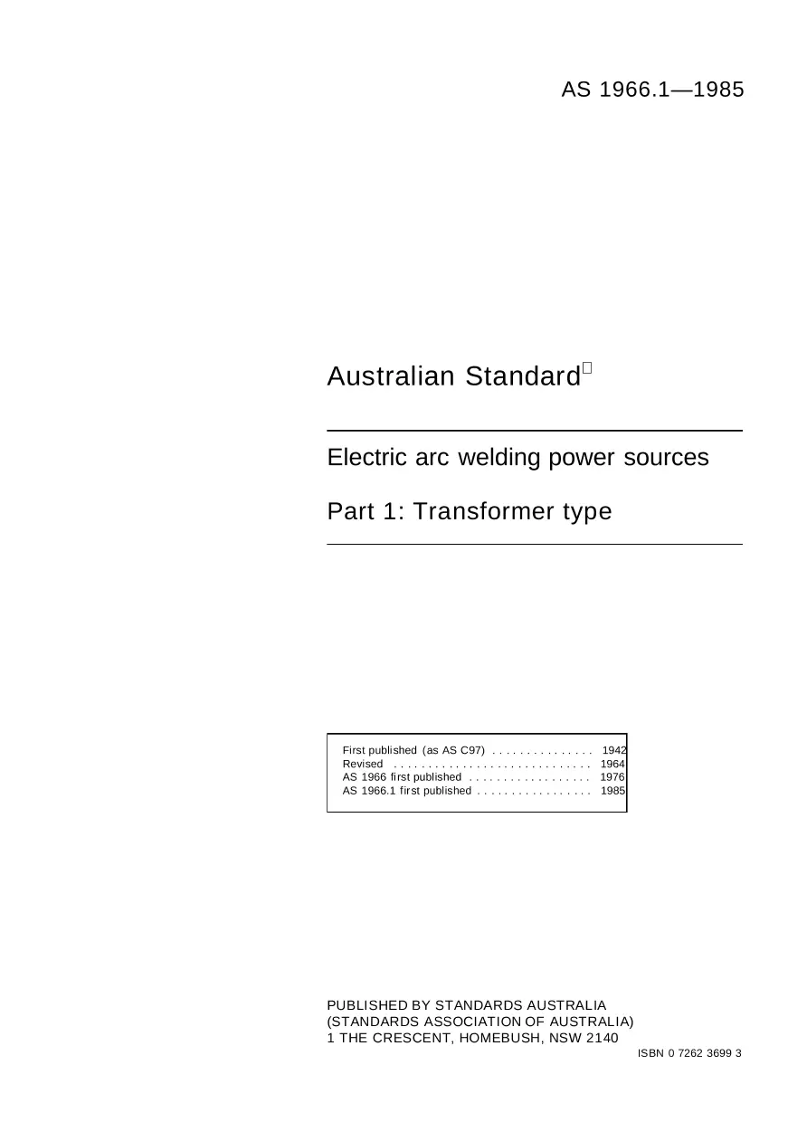 AS 1966.1-1985 AS 1966.1-1985 pdf