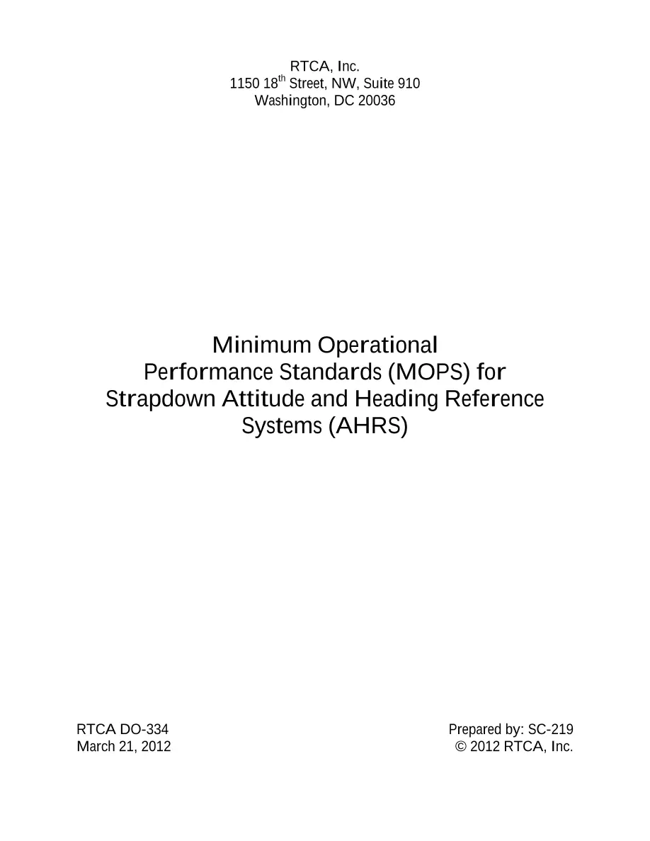 RTCA DO-334 RTCA DO-334 pdf