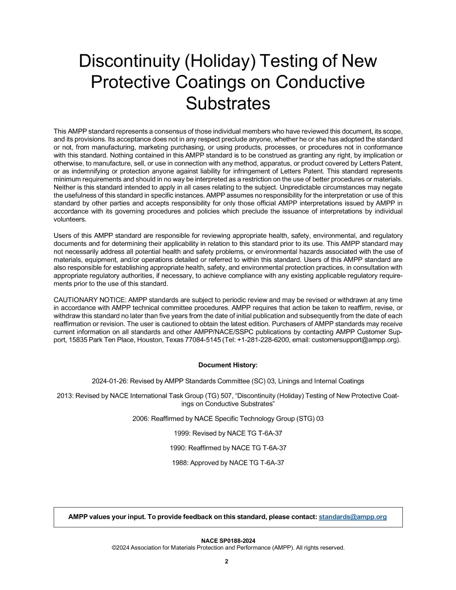 NACE SP0188-2024 pdf