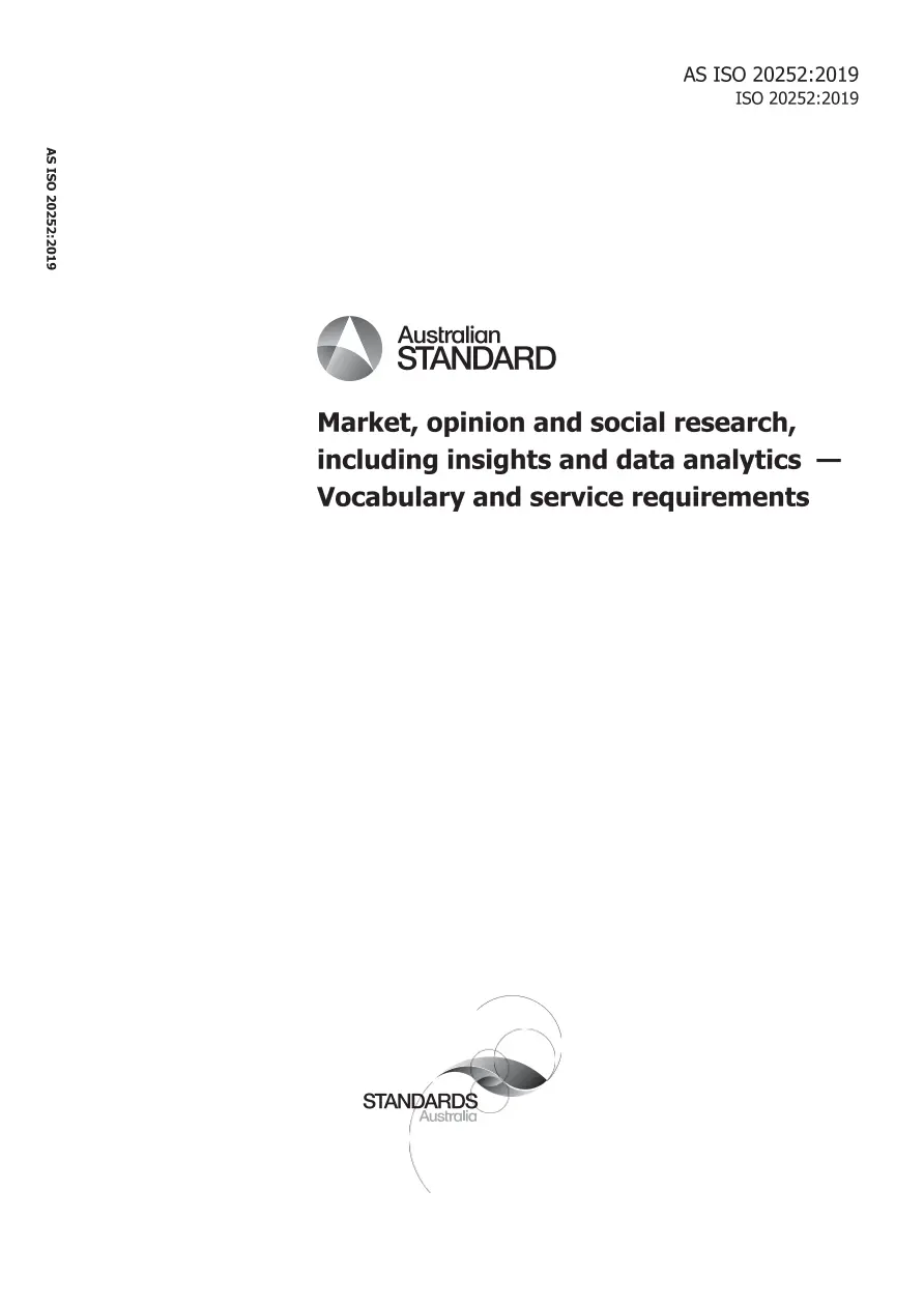 AS ISO 20252:2019 AS ISO 20252:2019 pdf