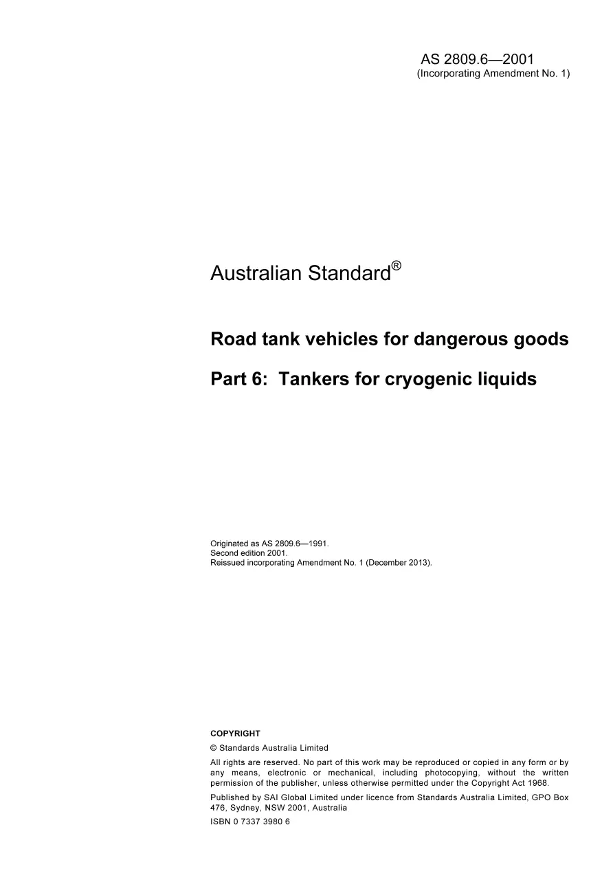 AS 2809.6-2001 pdf