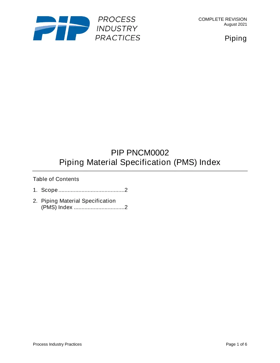 PIP PNCM0002 PIP PNCM0002 pdf