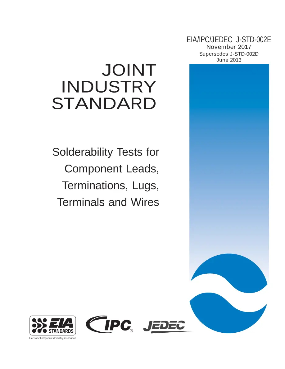 IPC J-STD-002E IPC J-STD-002E pdf