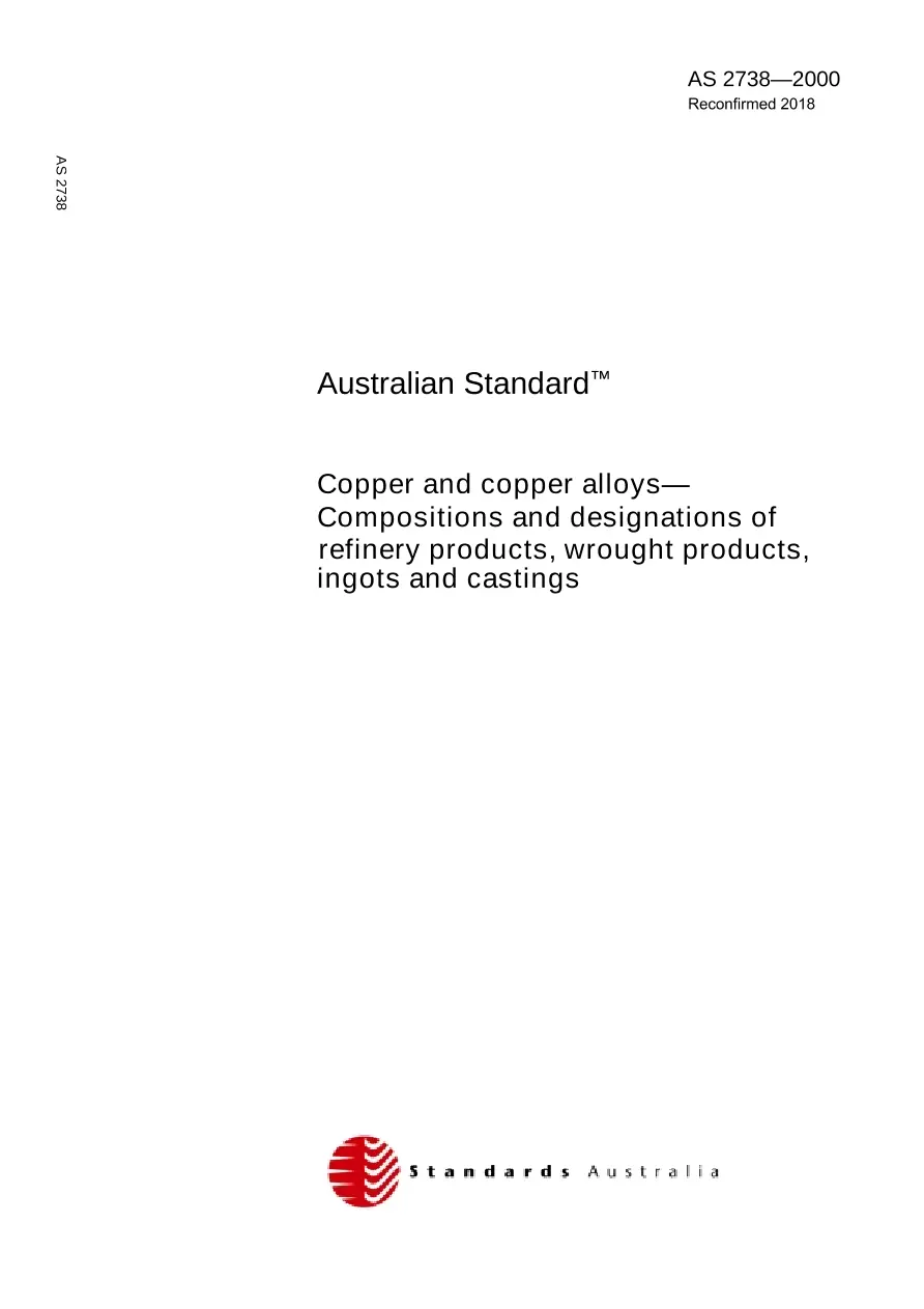 AS 2738-2000 AS 2738-2000 pdf