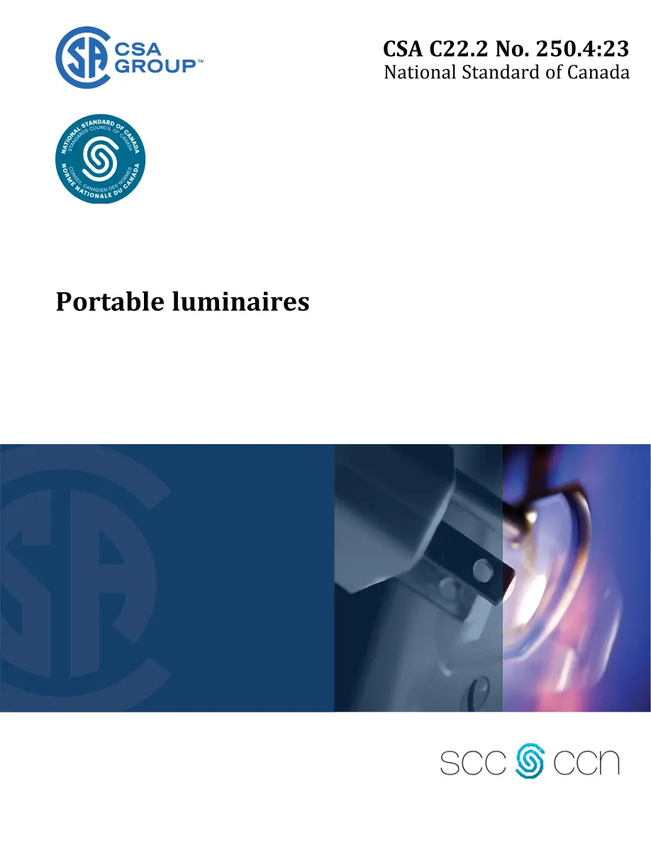 CSA C22.2 NO. 250.4:23 CSA C22.2 NO. 250.4:23 pdf