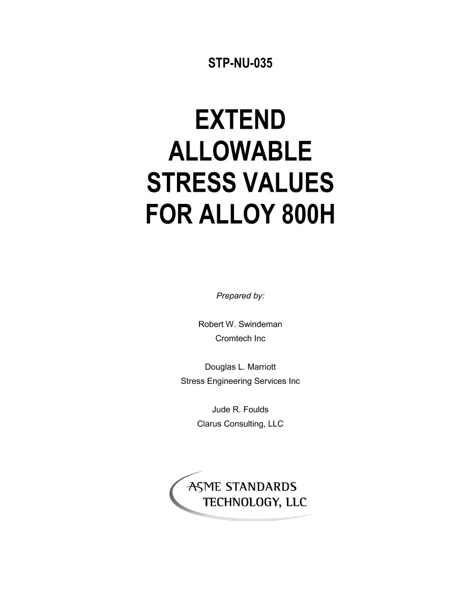 ASME STP-NU-035 ASME STP-NU-035 pdf
