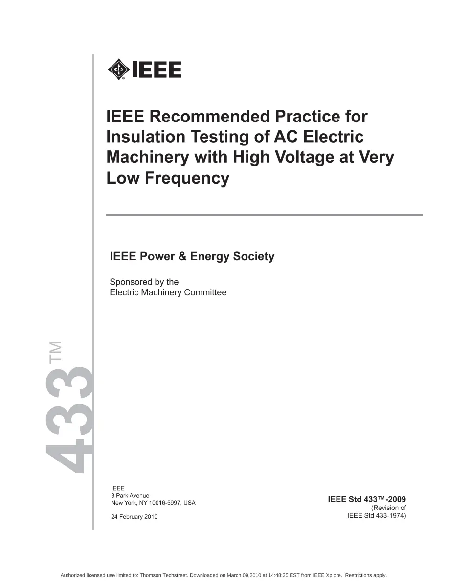 IEEE 433-2009 IEEE 433-2009 pdf