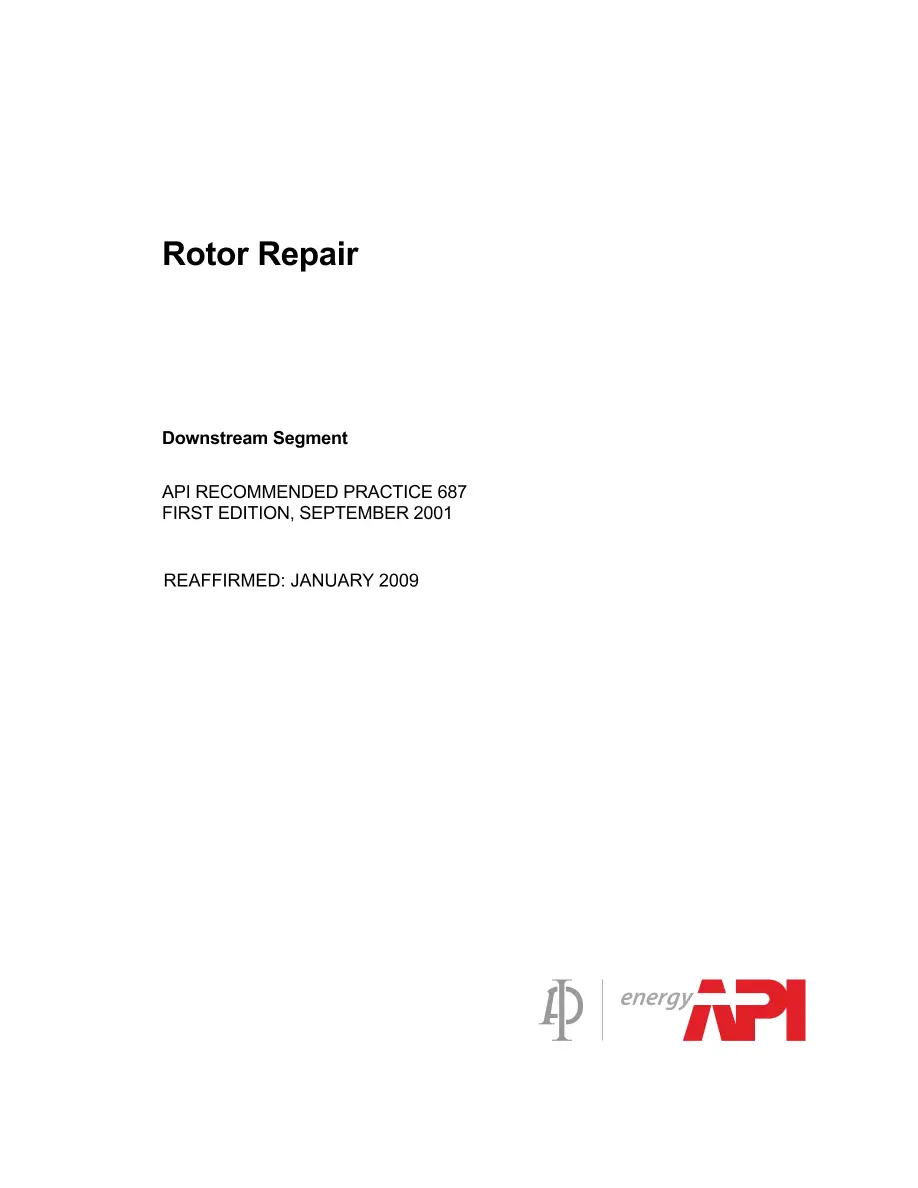 API RP 687 (R2015) API RP 687 (R2015) pdf