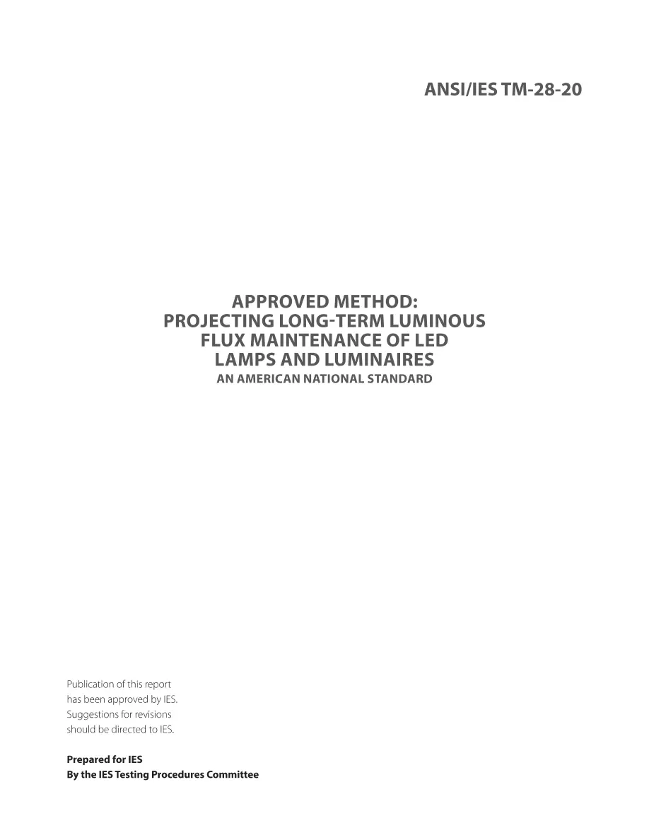 IES TM-28-20 IES TM-28-20 pdf